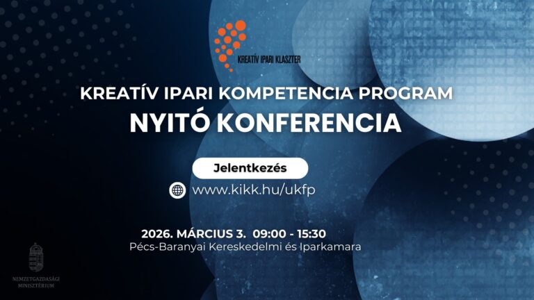 Kreatív ipari nyitókonferenciát rendeztek a Pécs-Baranyai Kereskedelmi és Iparkamarában